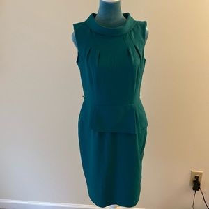 Classy elegant green colored dress!!